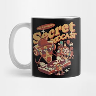 Matt and Shane's Secret Podcast Pizza Party Toon Design Mug